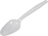 (PO#50004) WISDOM Middle Weight Plastic Tea Spoon White - 1000ct/Case